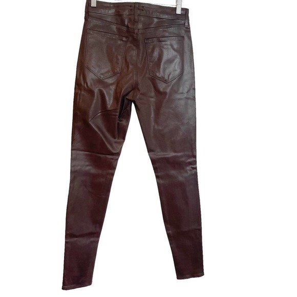 L'agence Super Stretch High Rise Skinny Jeans Java Coated Size 28 NWOT - Picture 5 of 11